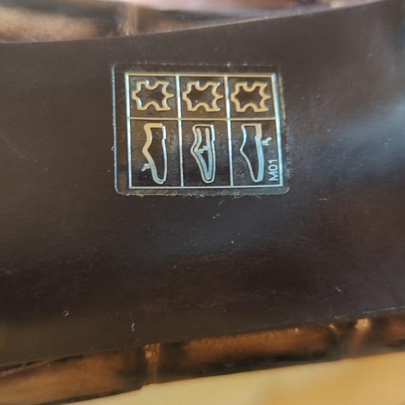 Via Spiga Croc Embossed 3" Heels - Picture 9 of 9